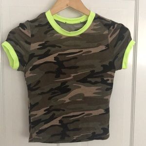 Fun & funky camp crop top
